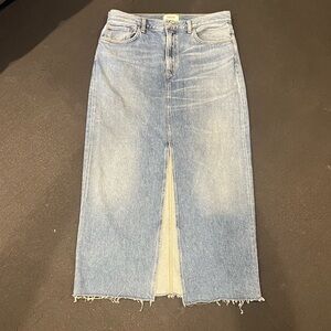 Agolde Lief denim skirt size 28